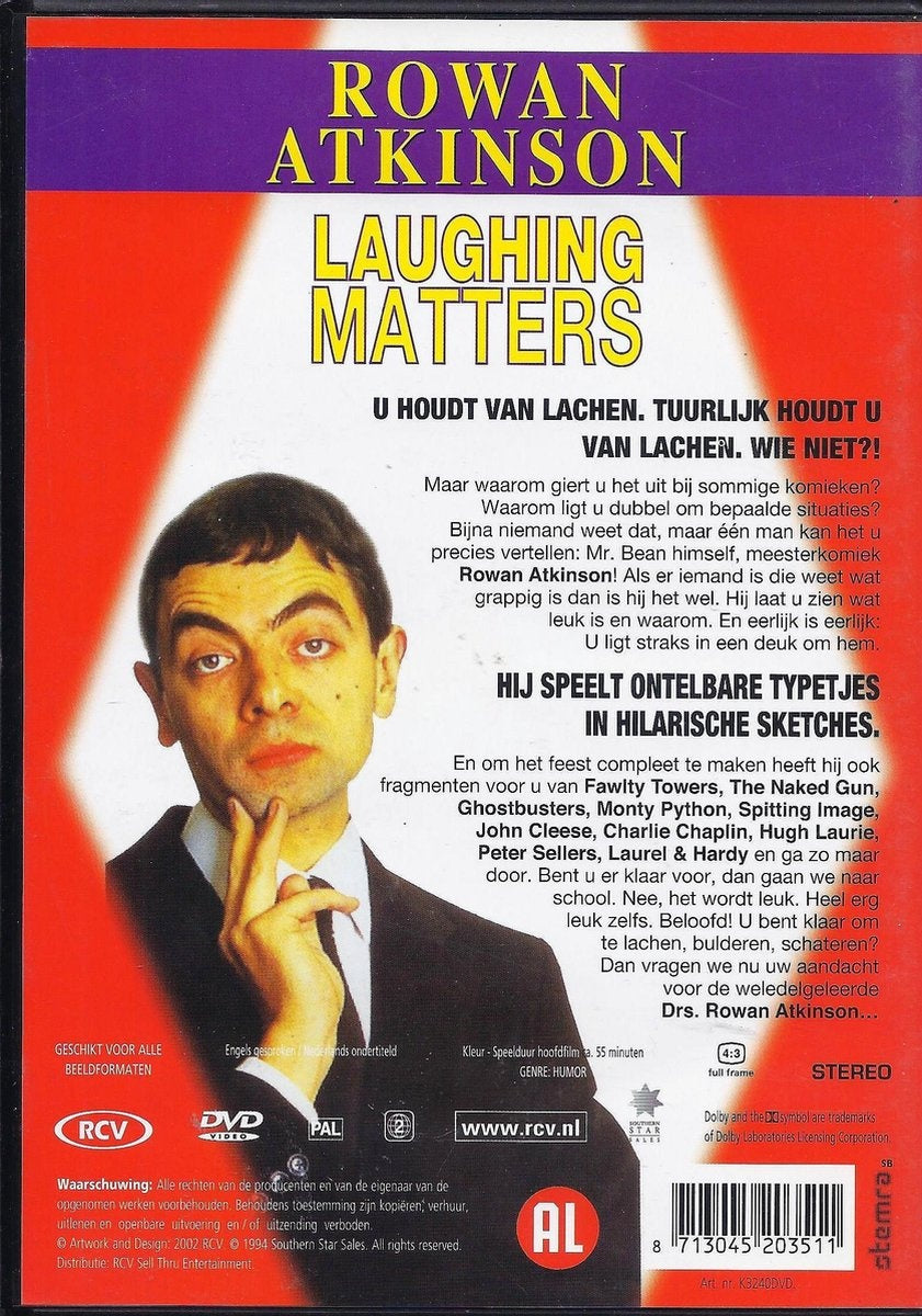 Atkinson rowan – laughing matters – DVD