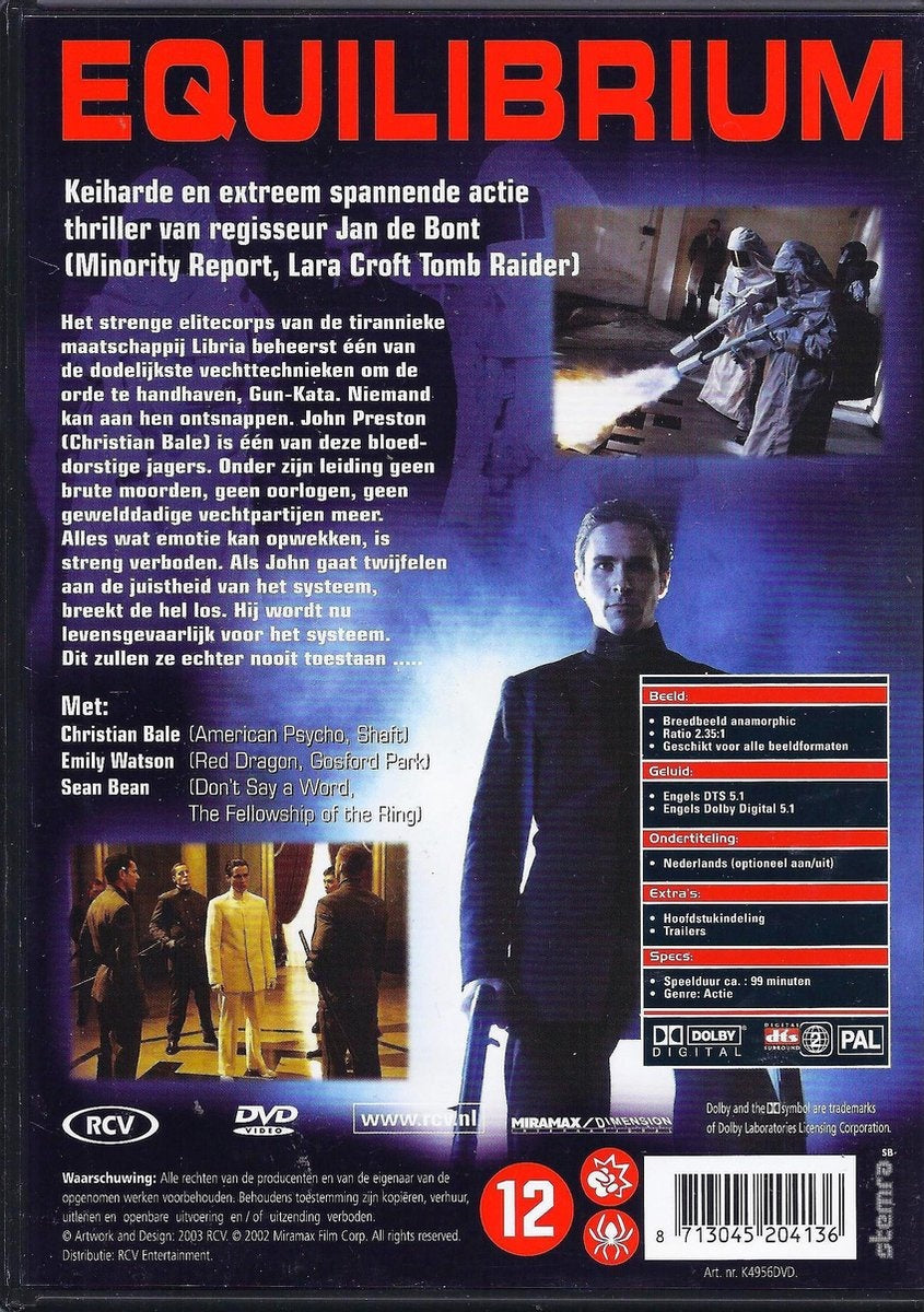 Equilibrium – DVD