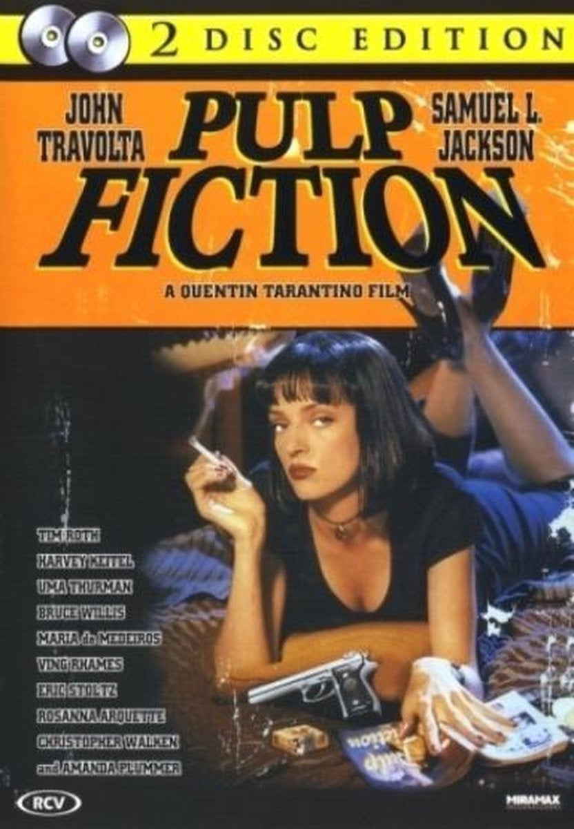 Speelfilm – pulp fiction – DVD