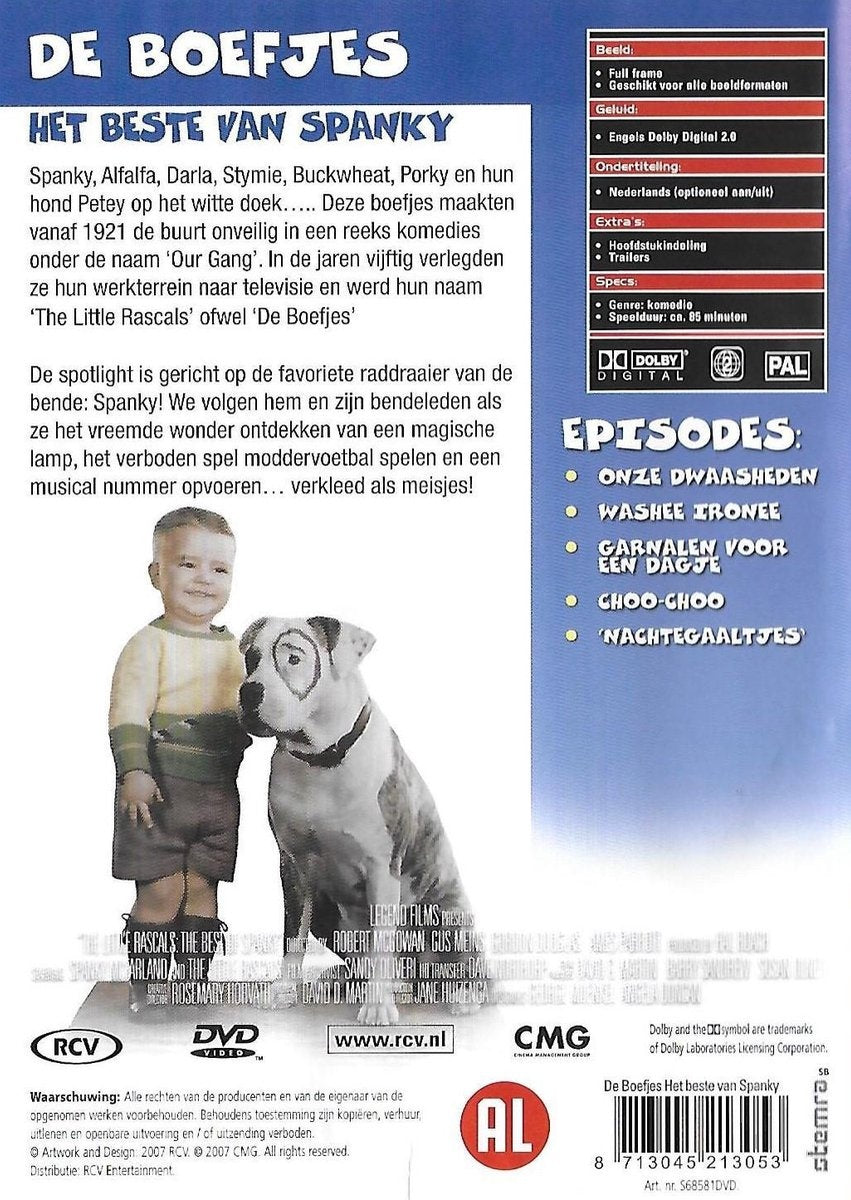 De boefjes – het best van spanky – DVD