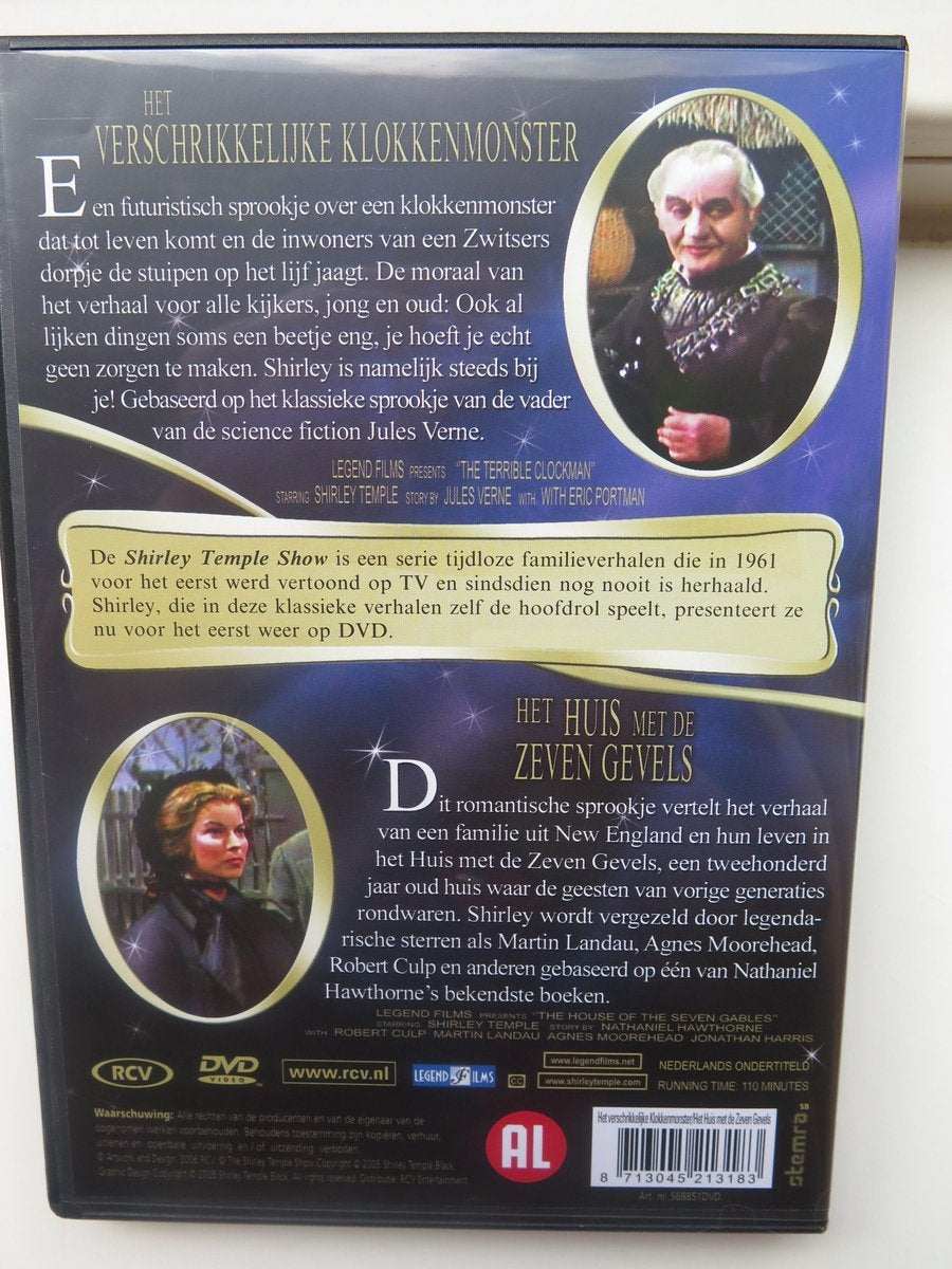 Shirley temple ( verschrikkelijke klokkenmonster – huis met de zeven gevels ) – DVD