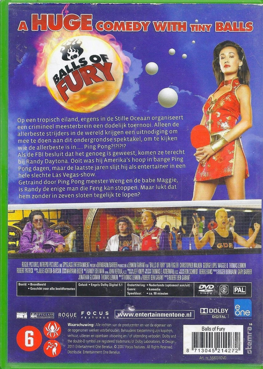 Balls of fury – DVD