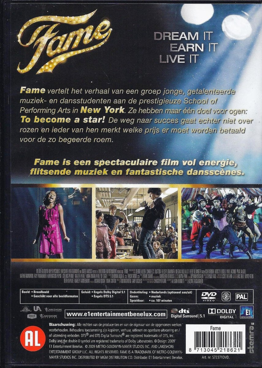 Fame (2009) – DVD