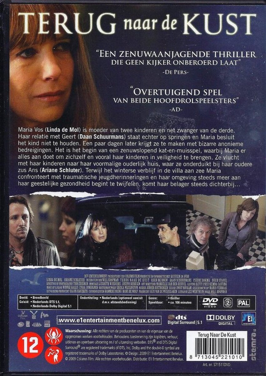 Terug naar de kust – DVD