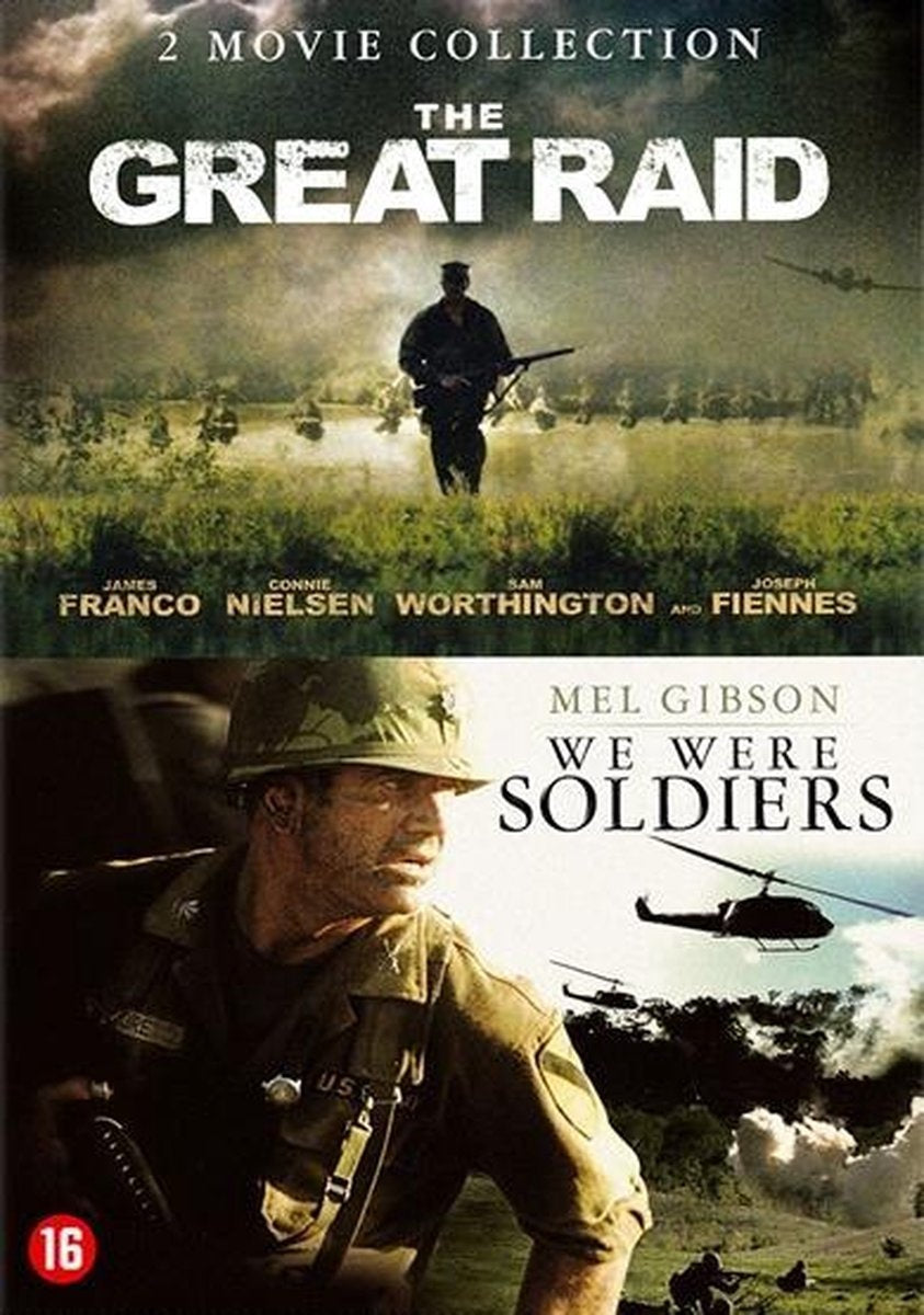 War box – great raid/we were soldiers – DVD