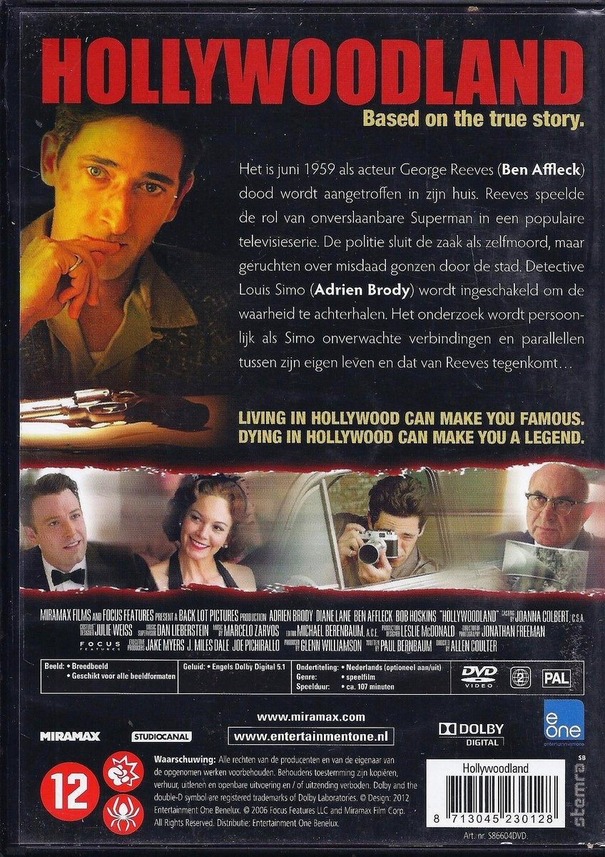 Speelfilm – hollywoodland – DVD