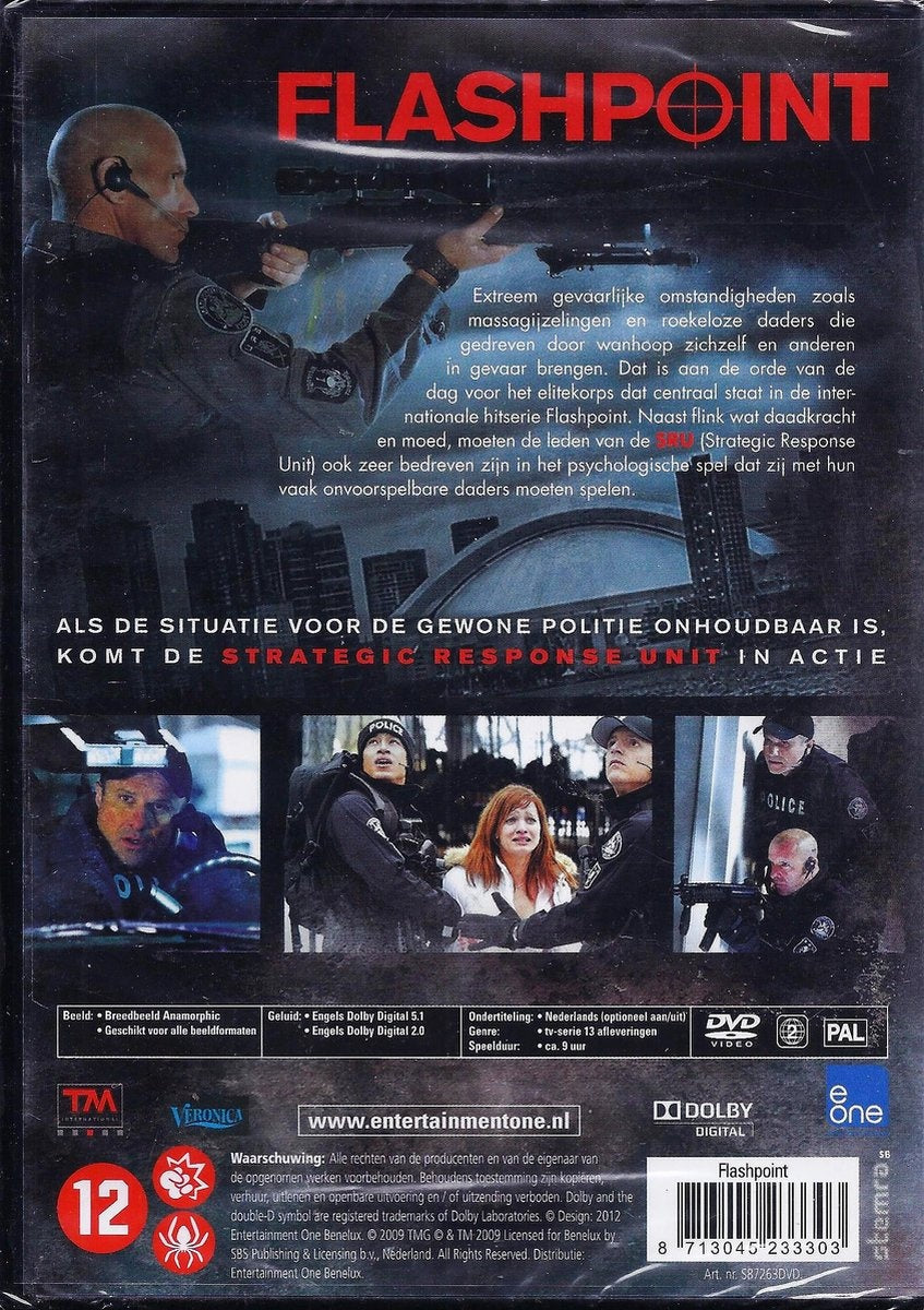 Flashpoint – seizoen 1 – DVD