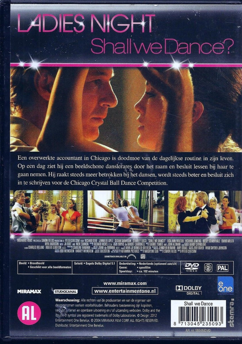 Shall we dance (ladies night) – DVD