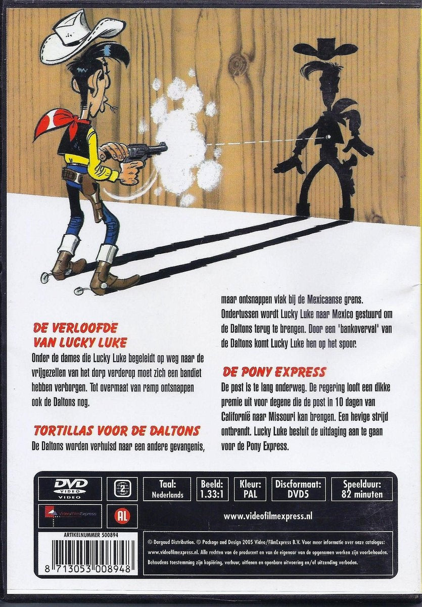 Lucky luke-verloofde van – DVD