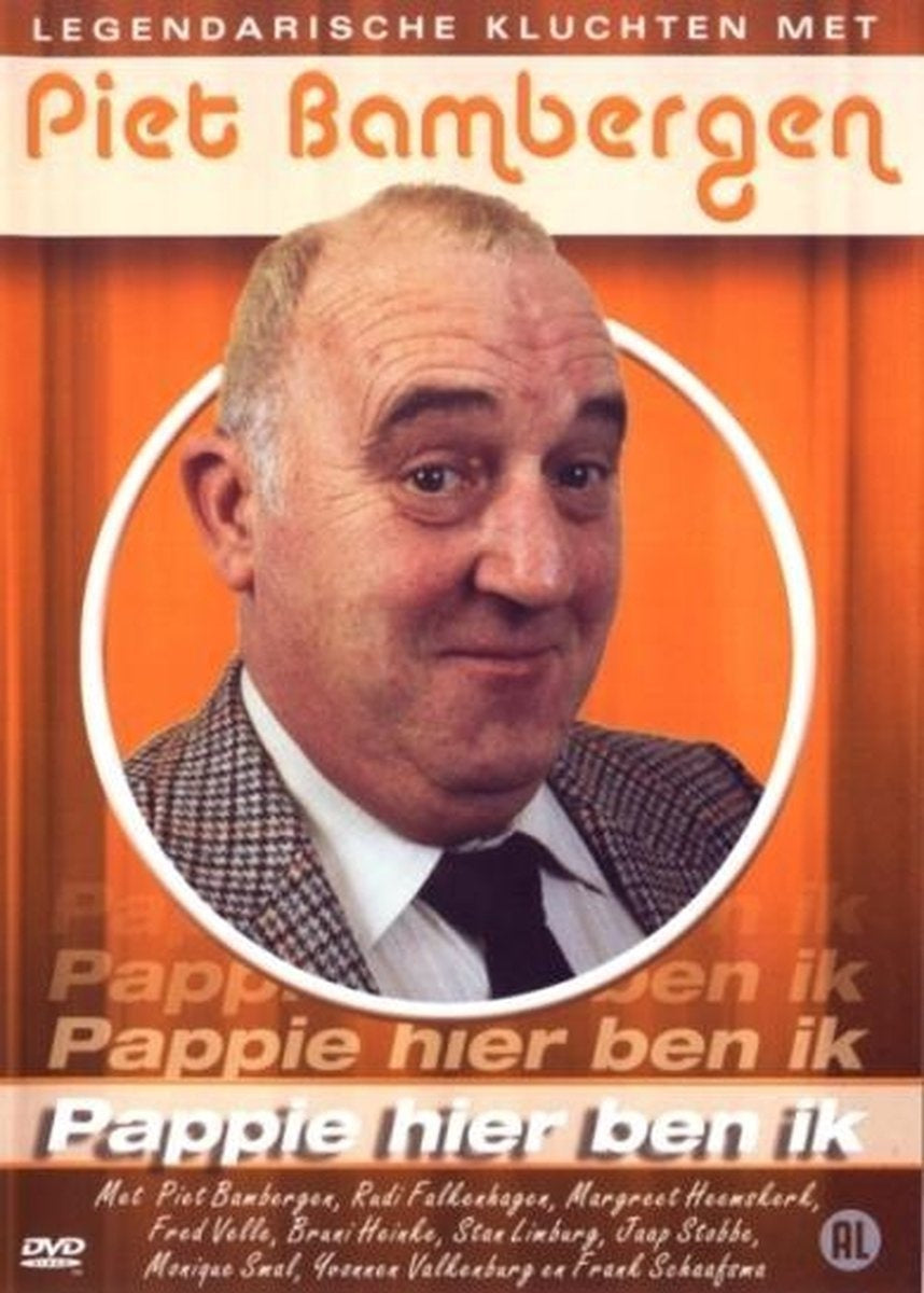 Piet bambergen – pappie, hier ben ik – DVD