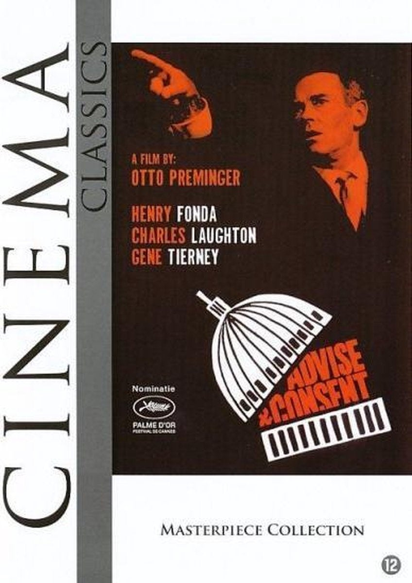 Speelfilm – advise and consent – DVD