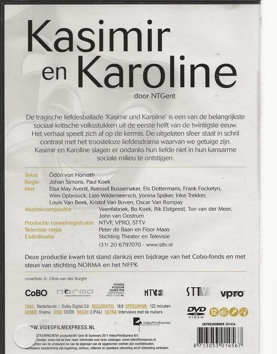 DVD – kasimir en karoline
