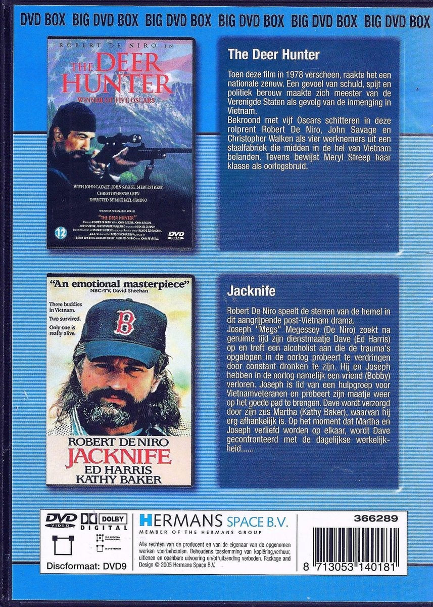 The deer hunter – jacknife – DVD