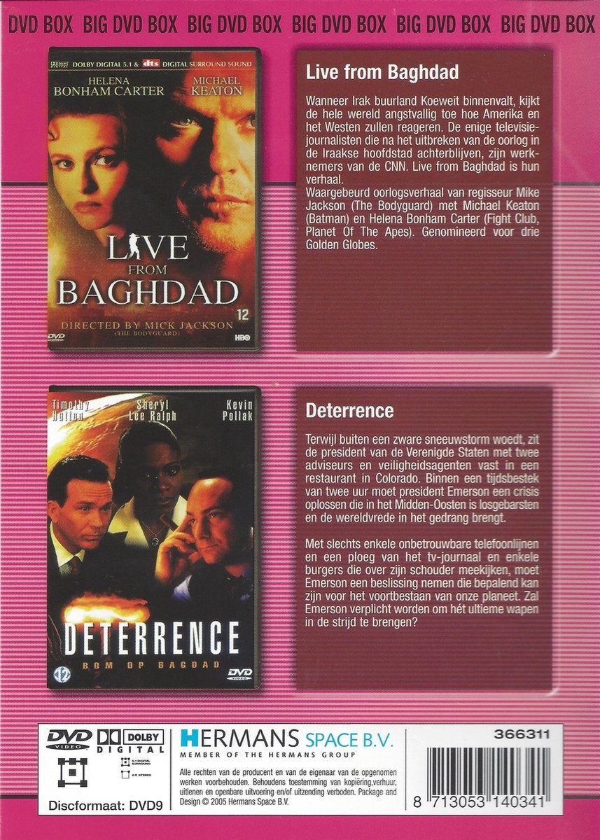Live from baghdad + deterrence (2 films op 1 DVD)