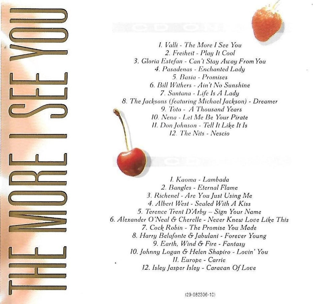 The more i see you – CD