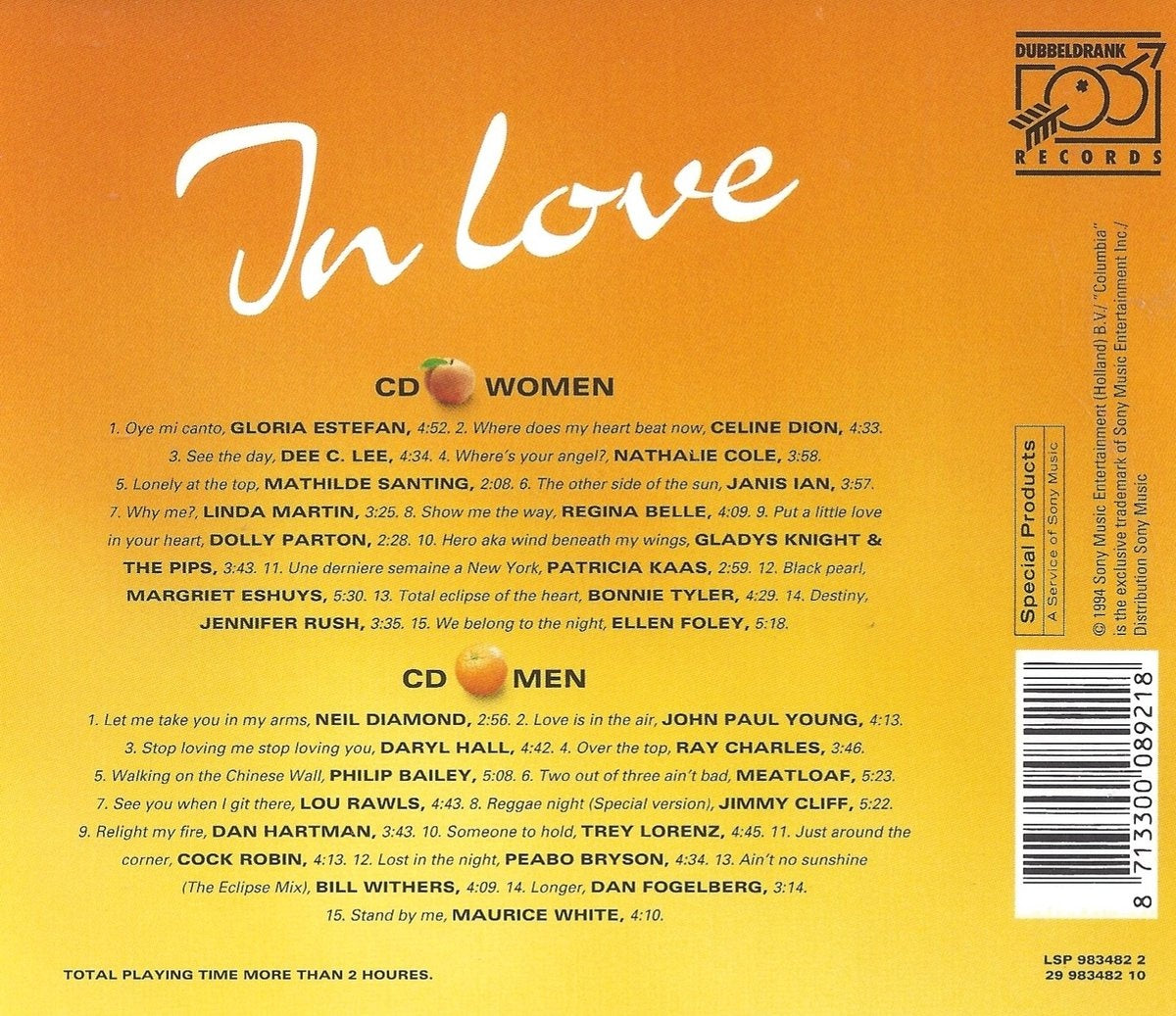 In love – women & men (2-CD)