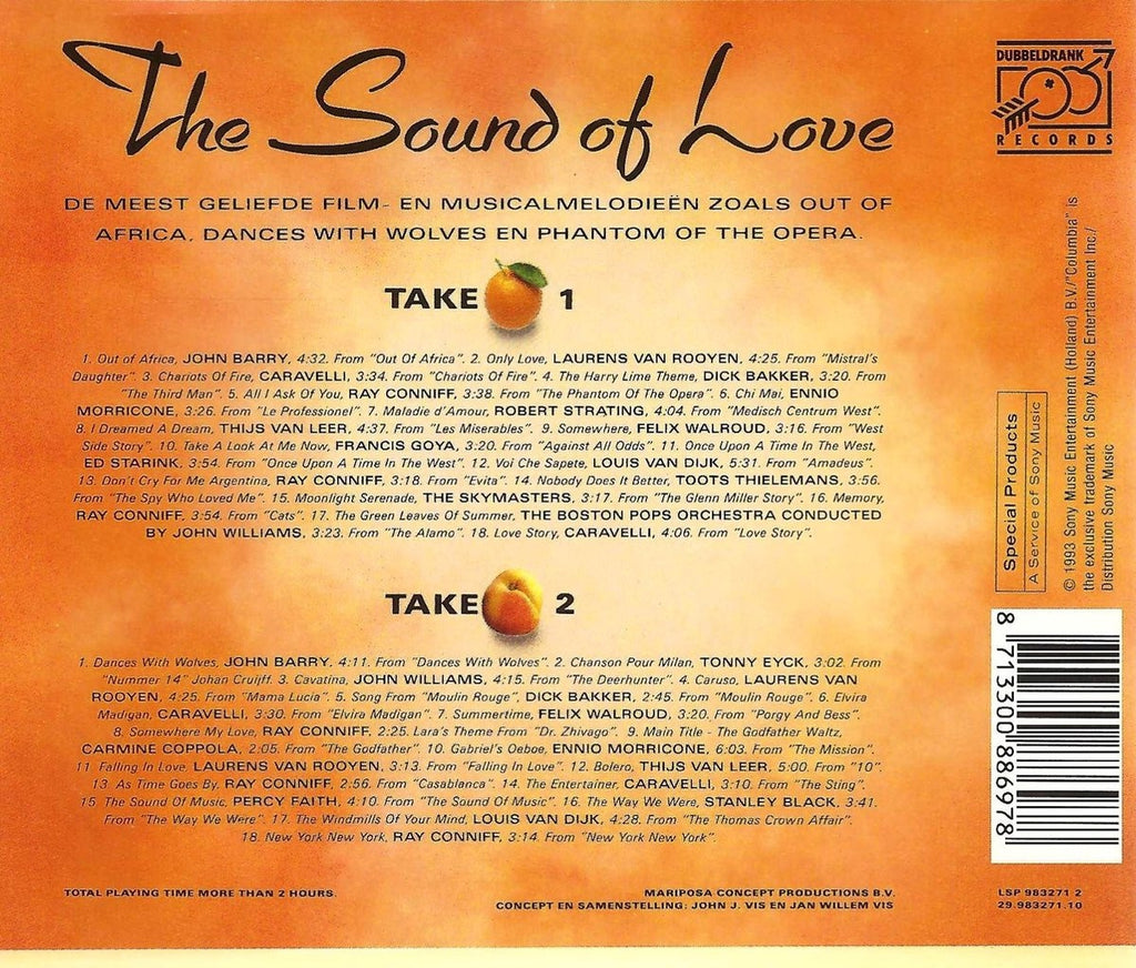 The sound of love – CD