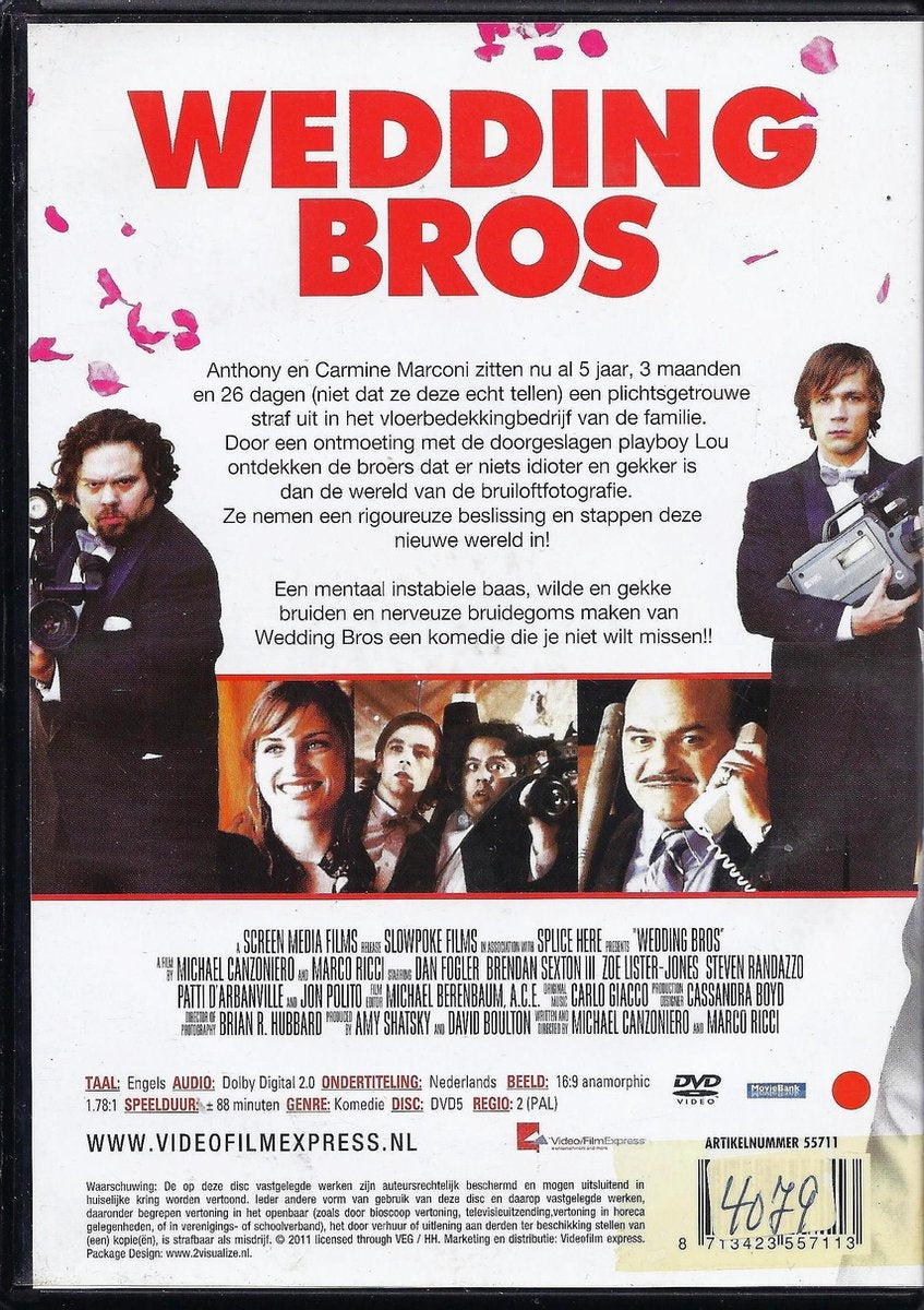 Wedding bros. (the marconi bros.) – DVD