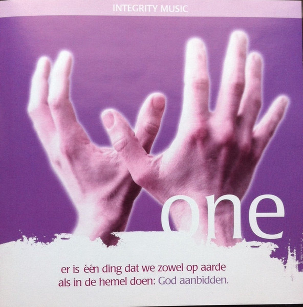 One – integrity sampler – CD