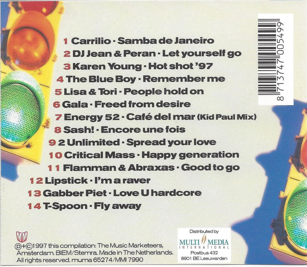 Let yourself go, various – media condition: very good plus (vg+) – 1 x CD compilation