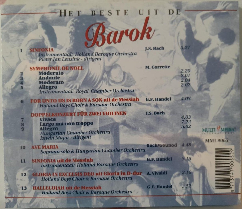Various artists – het beste uit de barok (CD)
