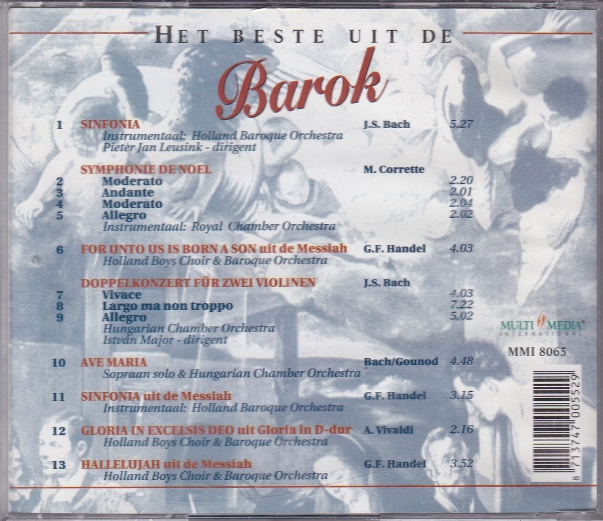 Various artists – het beste uit de barok (CD)