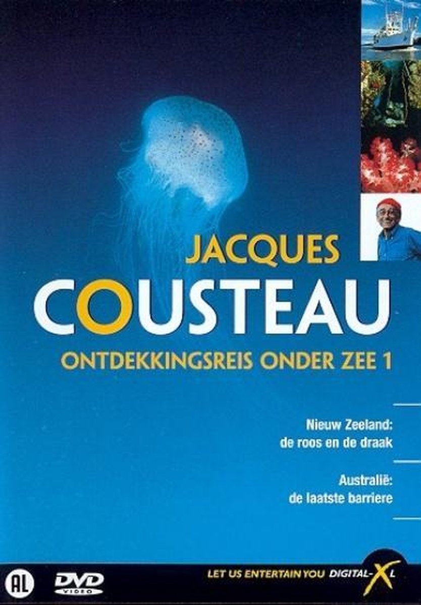 Jacques cousteau – ontdekkingsreis onder zee 1 – DVD