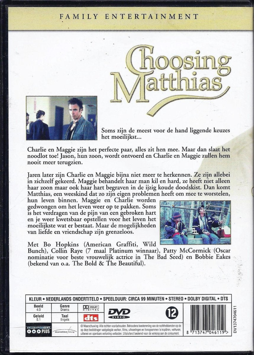 Choosing matthias – DVD