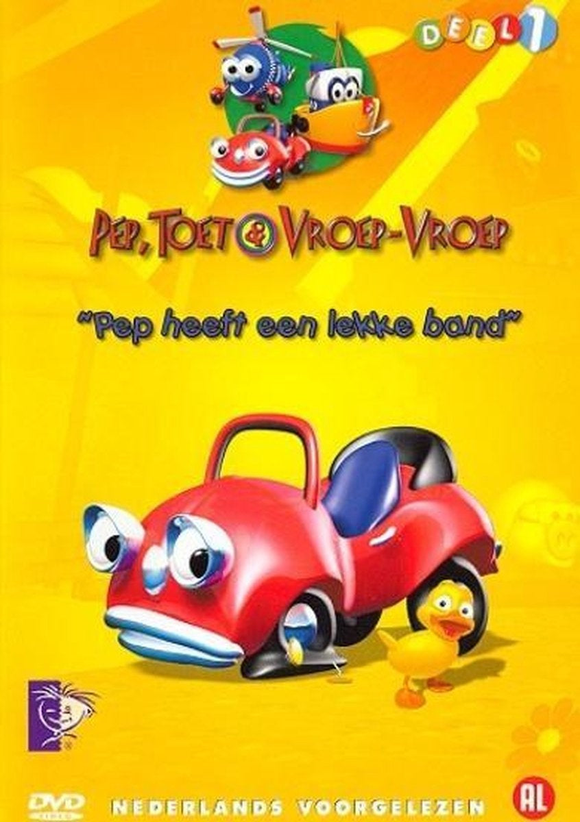 Pep, toet & vroep-vroep 1 – DVD