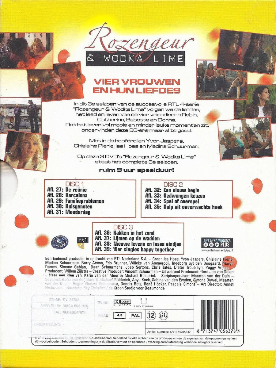 Rozengeur & wodka lime – seizoen 3 – DVD