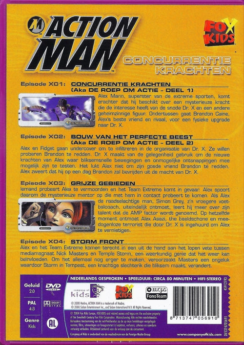 Action man 1 – concurrentie krachten – DVD
