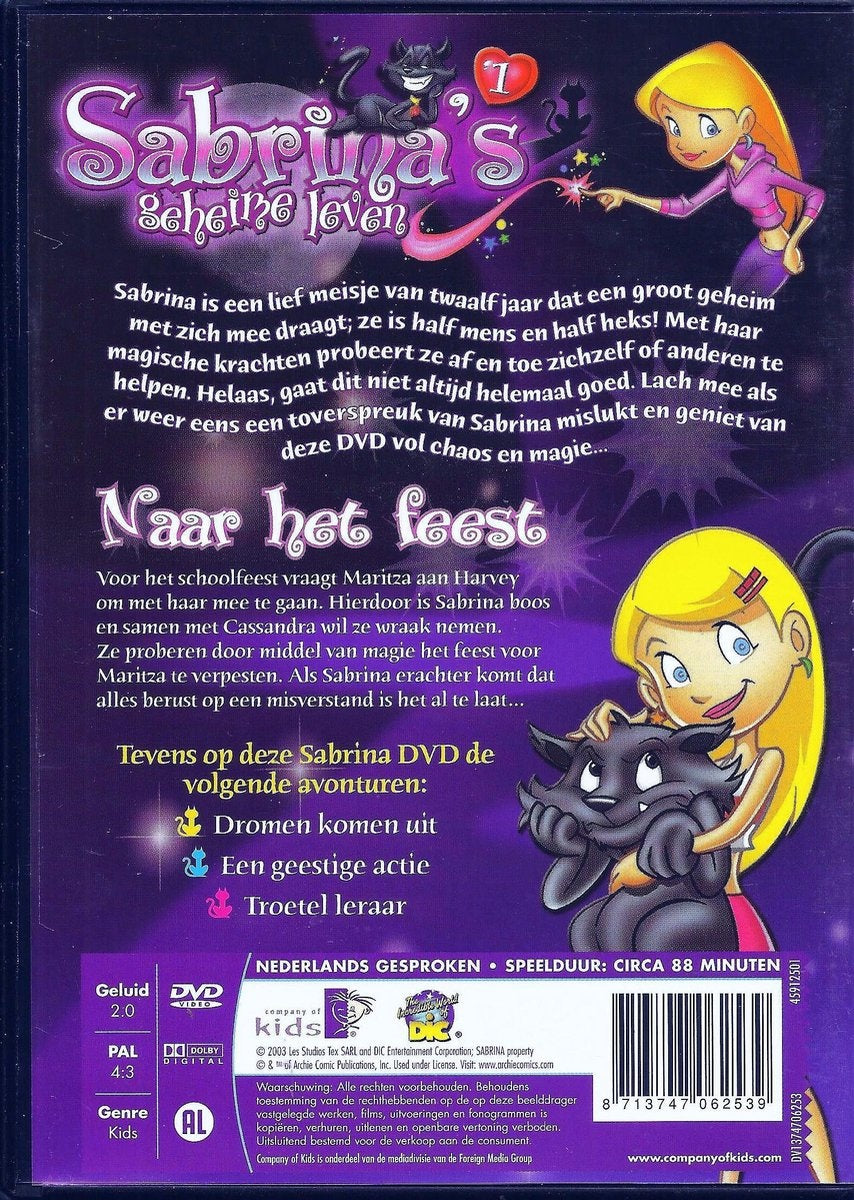 Sabrina's geheime leven 1 – DVD