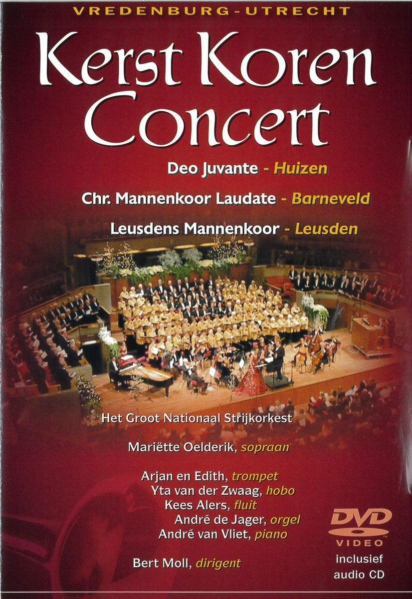Kerst koren concert utrecht 2004 – DVD