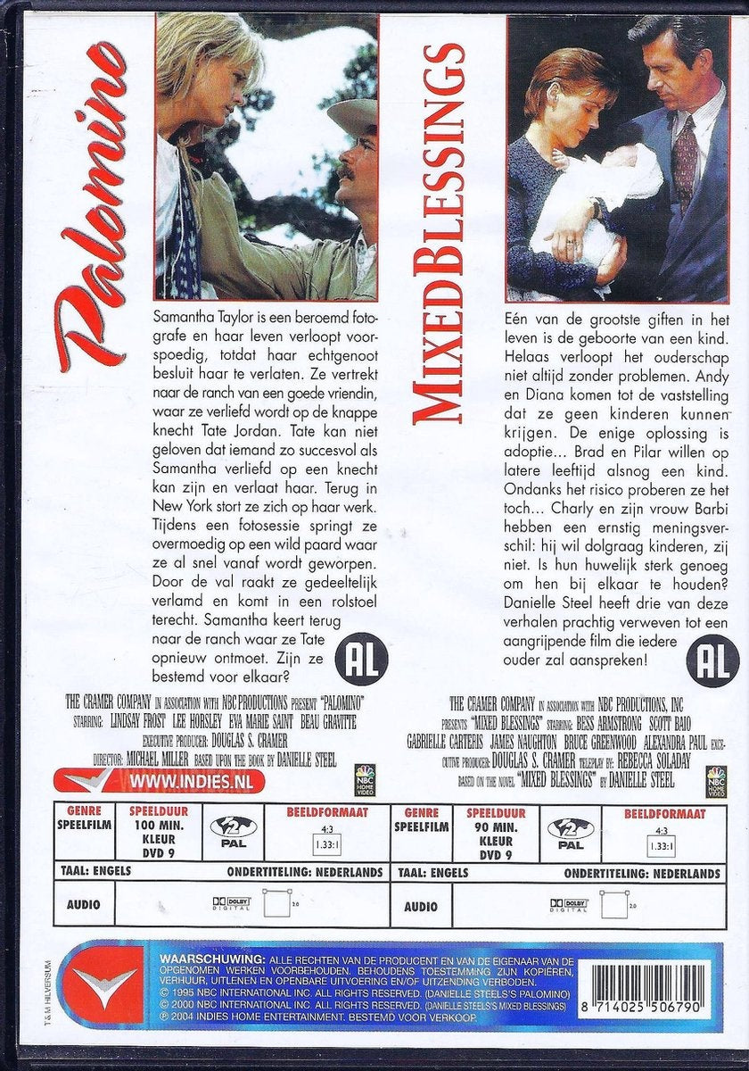 Palomino (1991) + mixed blessings (1995) – DVD