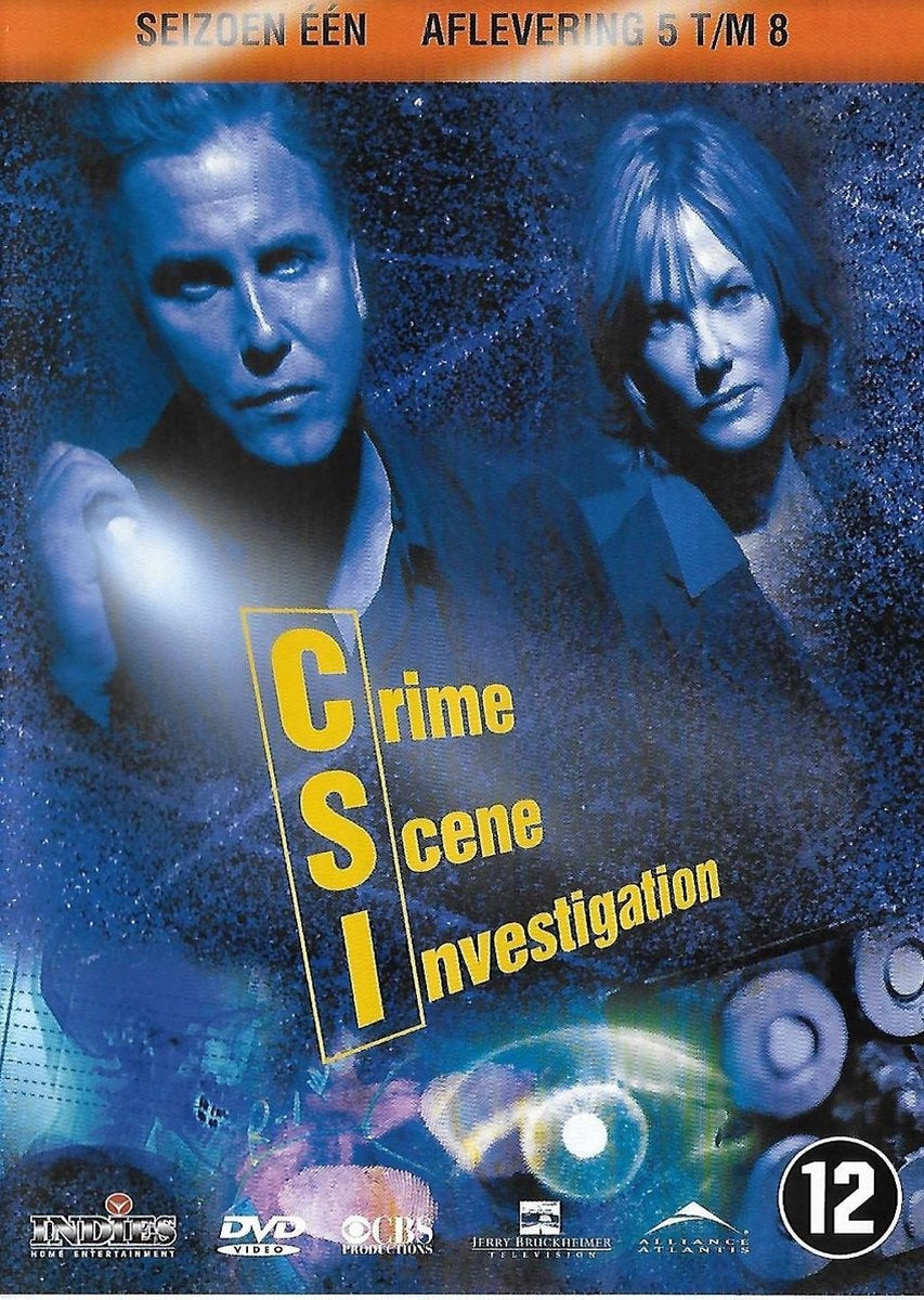 Csi – seizoen 1 – afl 5 t/m 8 crime scene investigation – DVD