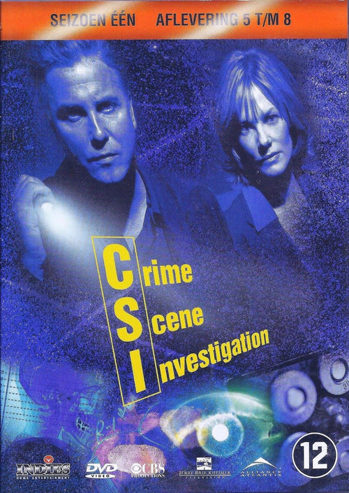 Csi – seizoen 1 – afl 5 t/m 8 crime scene investigation – DVD