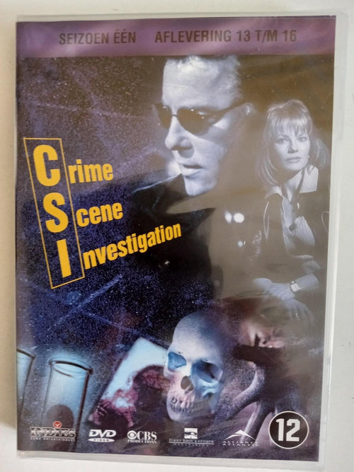 Csi – seizoen 1 – afl 13 t/m 16 crime scene investigation – DVD