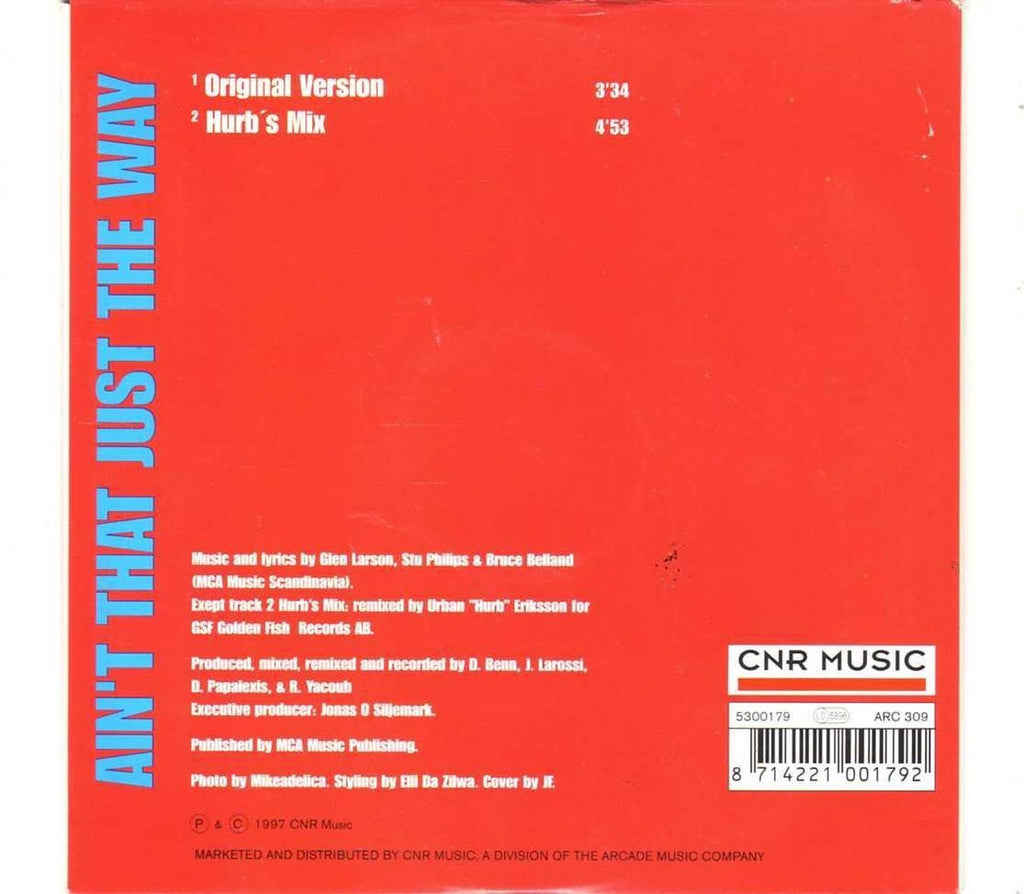 Ain't that just the way – CD