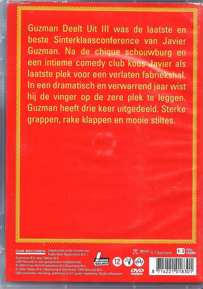 Guzman javier – guzman deelt uit – DVD