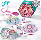 Totum bling bling diamond painting kaarten in luxe cadeau verpakking