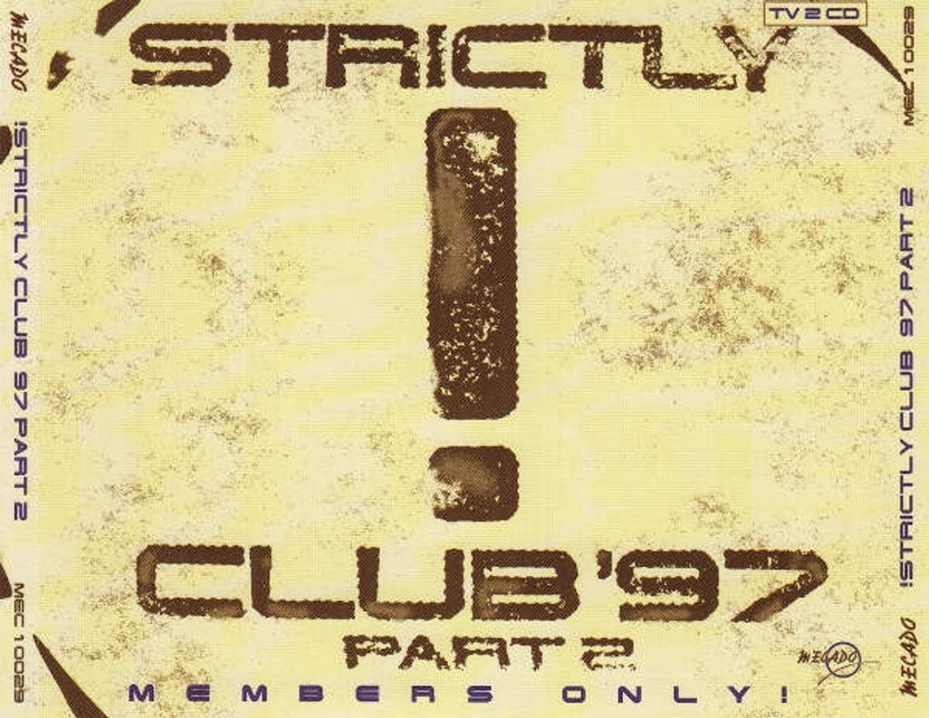 Strictly club '97 part 2 – CD