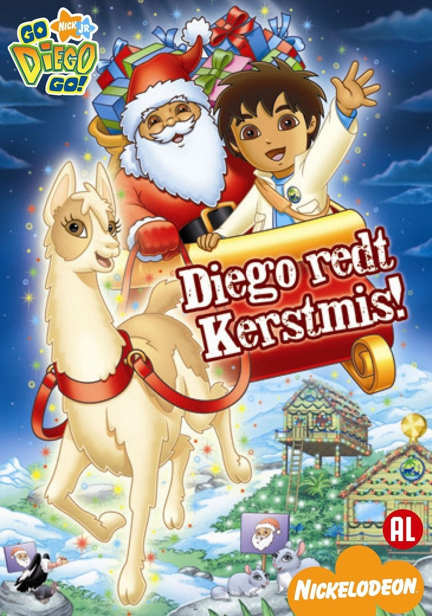 Go diego go – diego redt kerstmis – DVD
