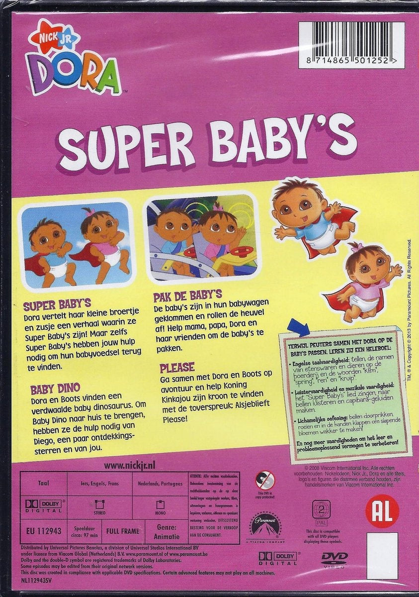 Dora: super babies (d) – DVD