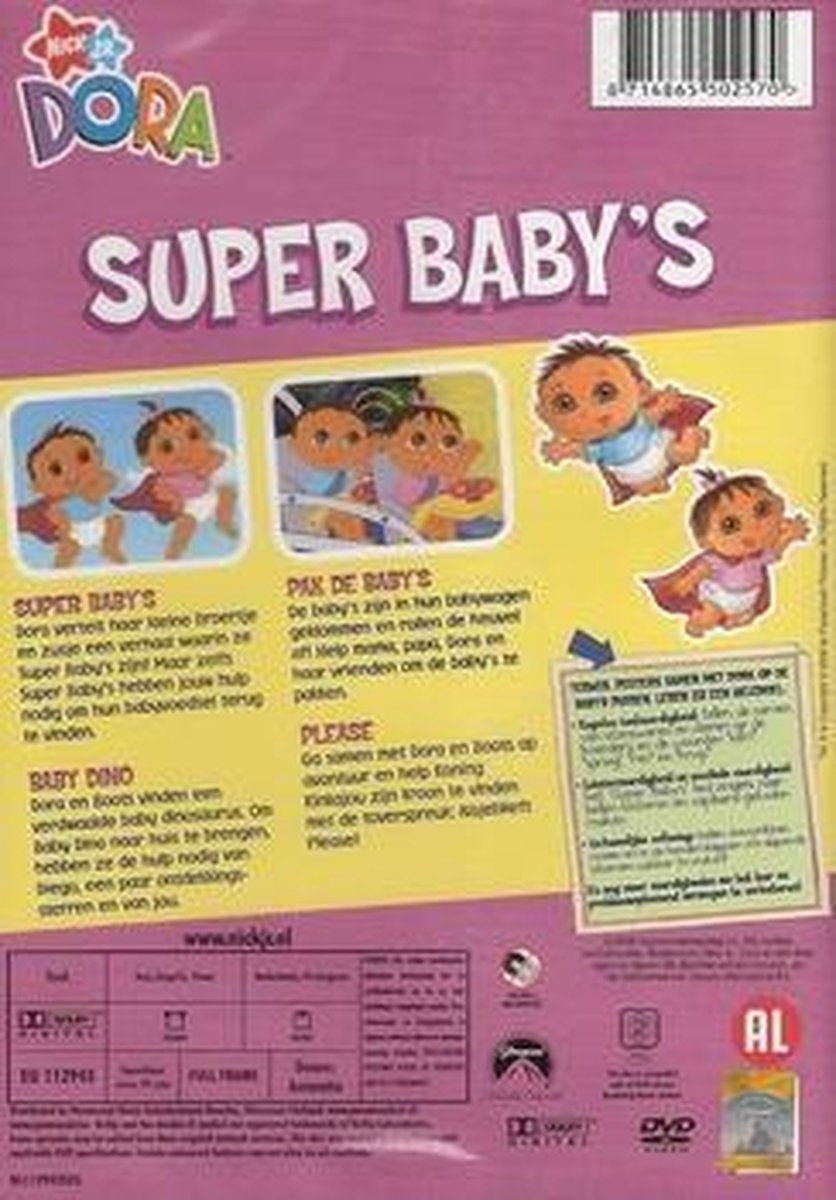 Dora: super babies (d) [blokker] – DVD