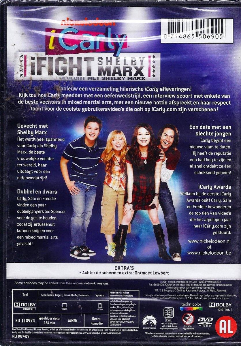 Icarly – ifight shelby marx – DVD