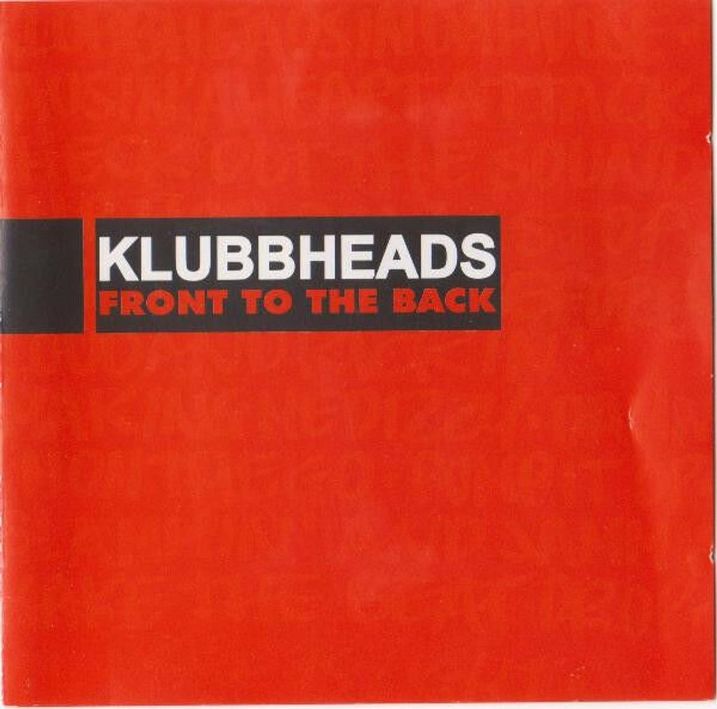 Front to the back – CD