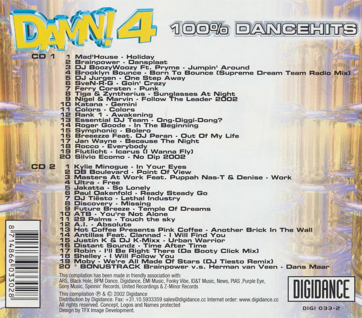 Damn 4 – CD