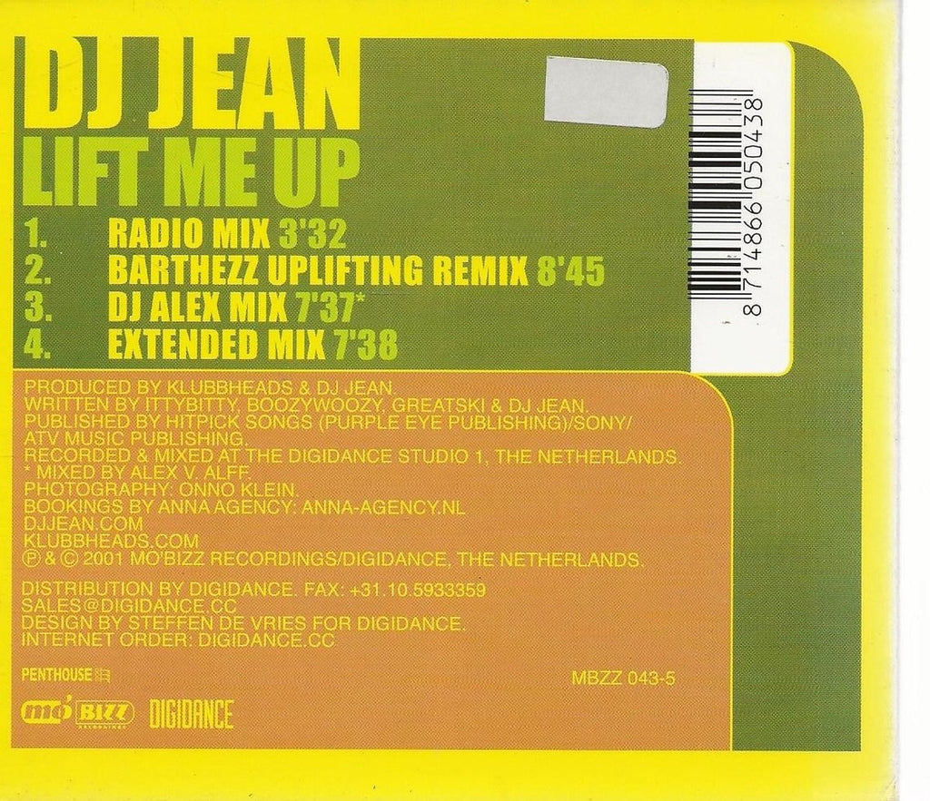 Lift me up – CD