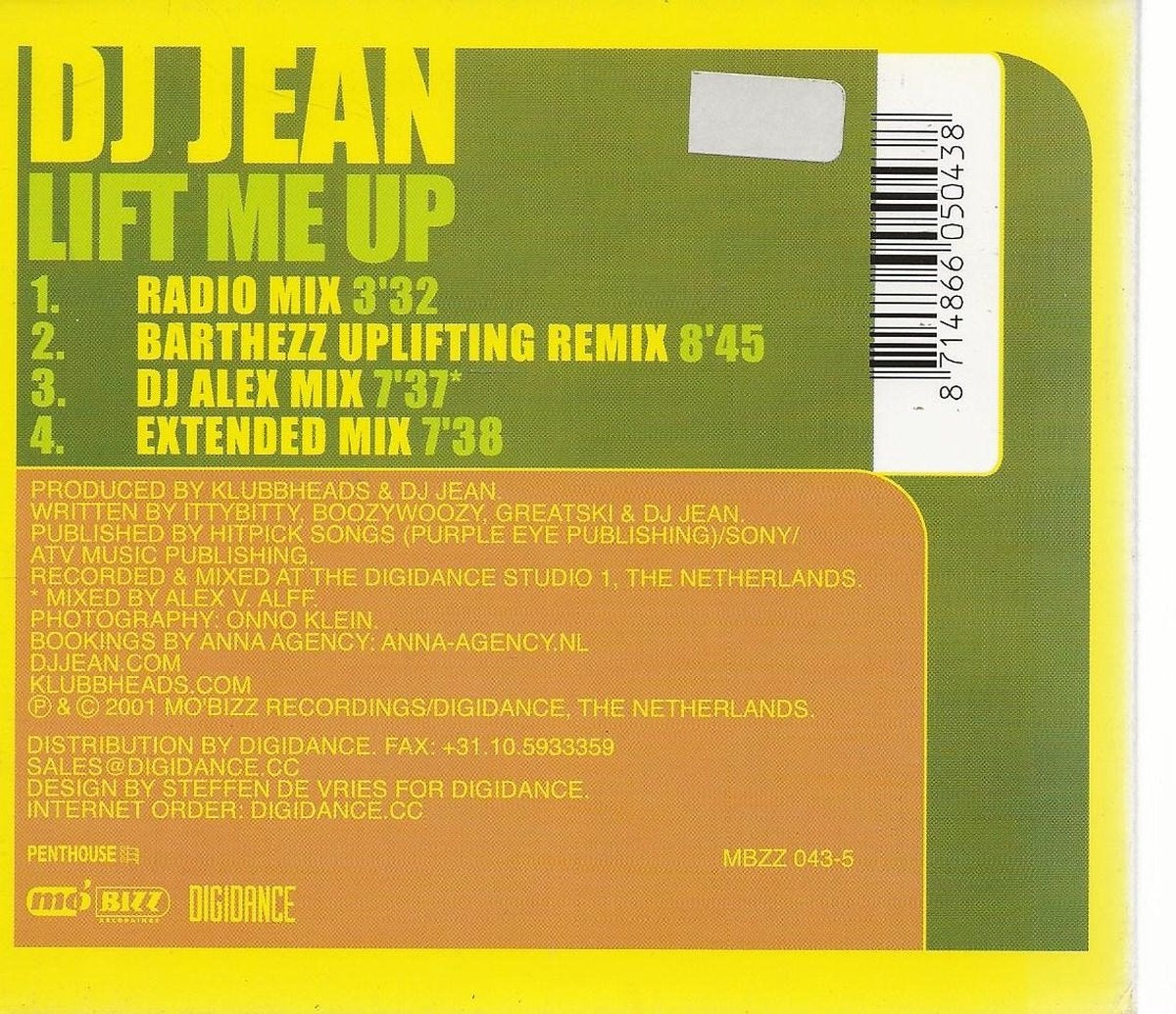 Lift me up – CD