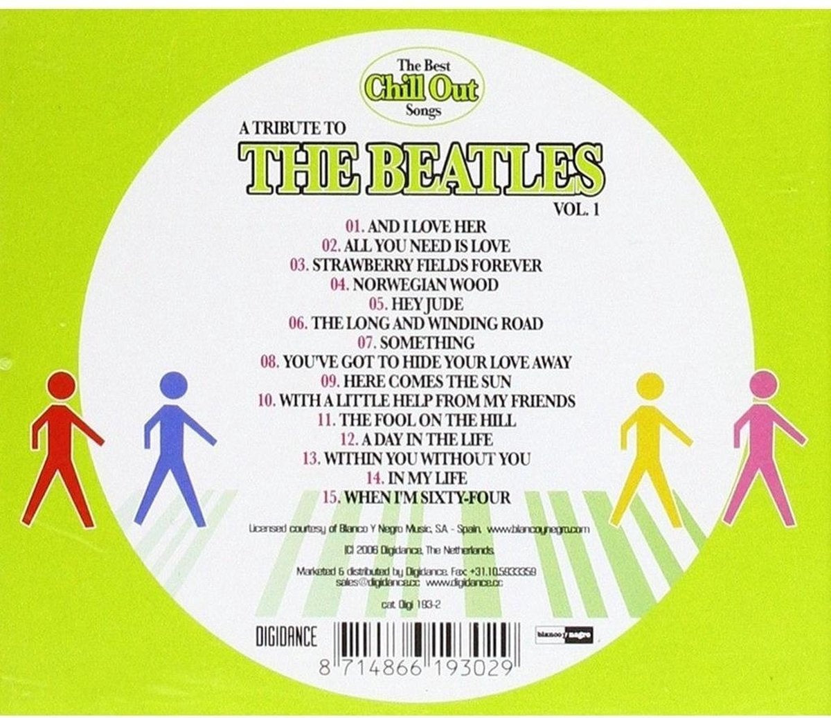 A tribute to the beatles vol 1 – CD